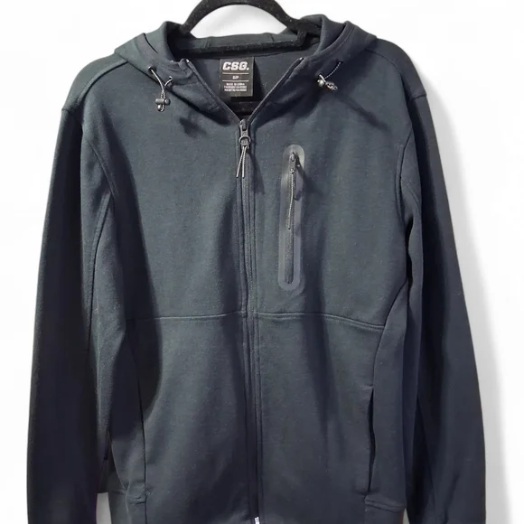CSG Veracity Full Zip Hoodie in Black Mens Size Small - Picture 9 of 9